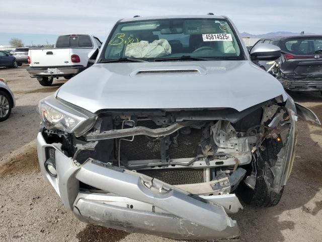 JTEBU5JR1G5361480 - 2016 TOYOTA 4RUNNER SR5/SR5 PREMIUM SILVER photo 5