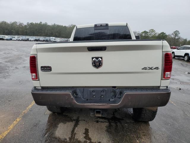 3C6UR5GLXJG139707 - 2018 RAM 2500 LONGHORN WHITE photo 6