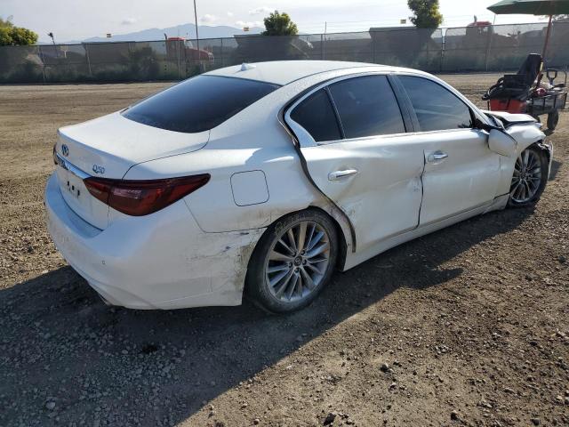 JN1EV7BP3NM311872 - 2022 INFINITI Q50 LUXE WHITE photo 3