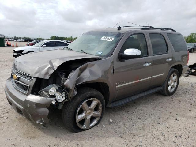 1GNSCCE07CR172852 - 2012 CHEVROLET TAHOE C1500 LTZ GRAY photo 1