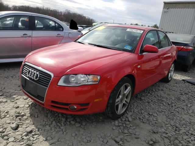 WAUDF78E76A151748 - 2006 AUDI A4 2.0T QUATTRO RED photo 1