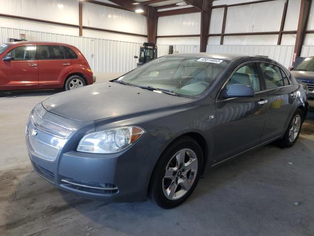 1G1ZH57B484256711 - 2008 CHEVROLET MALIBU 1LT GRAY photo 1
