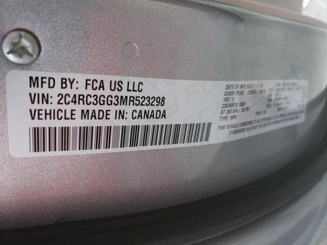 2C4RC3GG3MR523298 - 2021 CHRYSLER PACIFICA LIMITED SILVER photo 14