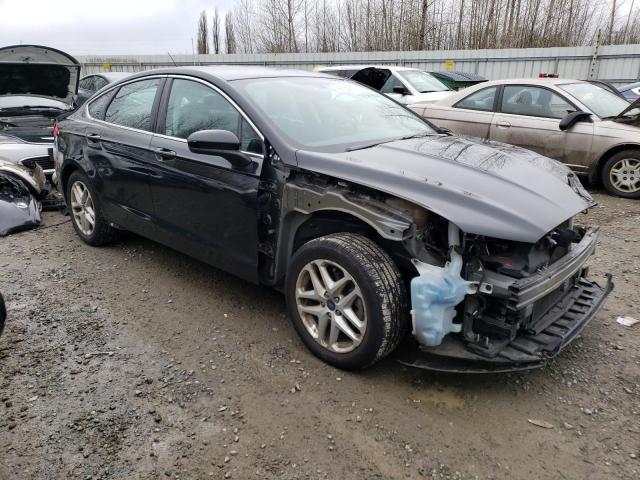 1FA6P0HD9E5403083 - 2014 FORD FUSION SE BLACK photo 4