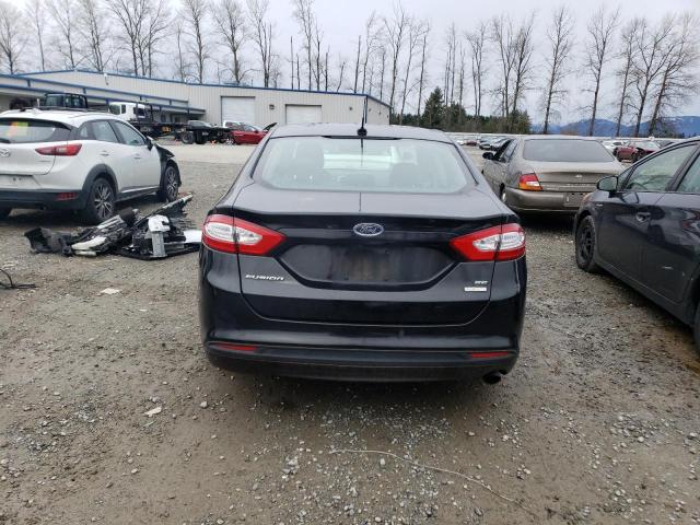 1FA6P0HD9E5403083 - 2014 FORD FUSION SE BLACK photo 6