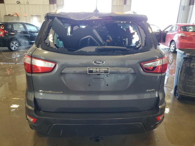 MAJ6S3GL6MC408549 - 2021 FORD ECOSPORT SE ნაცრისფერი ფოტო 6