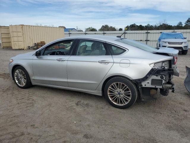 3FA6P0HD4ER327351 - 2014 FORD FUSION SE SILVER photo 2