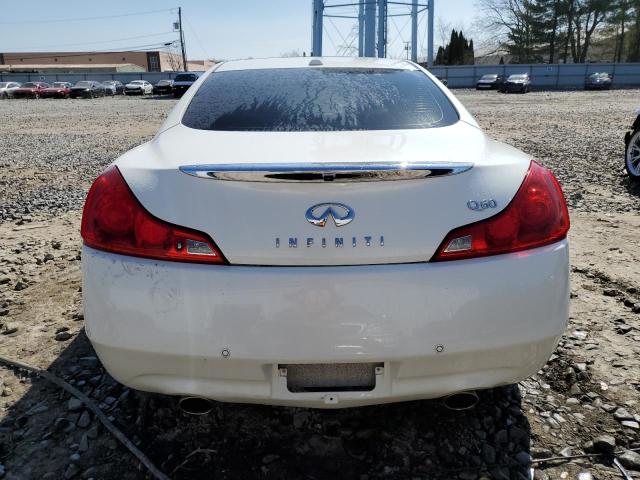 JN1CV6EK1FM870856 - 2015 INFINITI Q60 JOURNEY WHITE photo 6