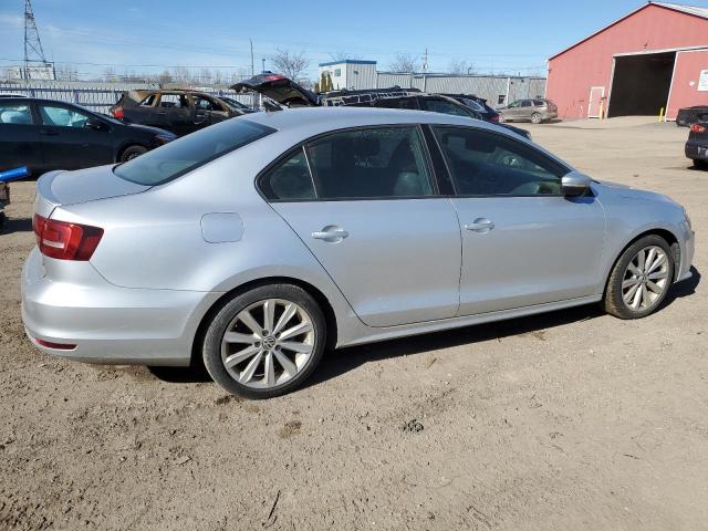 3VWD07AJ7FM310702 - 2015 VOLKSWAGEN JETTA SE SILVER photo 3