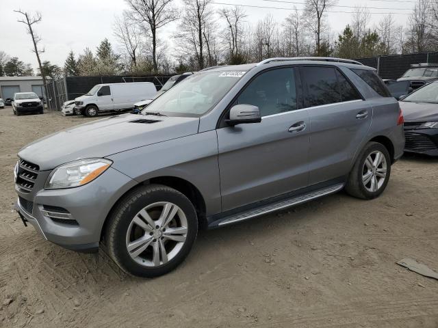 4JGDA5HB3DA174917 - 2013 MERCEDES-BENZ ML 350 4MATIC GRAY photo 1