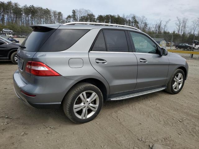 4JGDA5HB3DA174917 - 2013 MERCEDES-BENZ ML 350 4MATIC GRAY photo 3