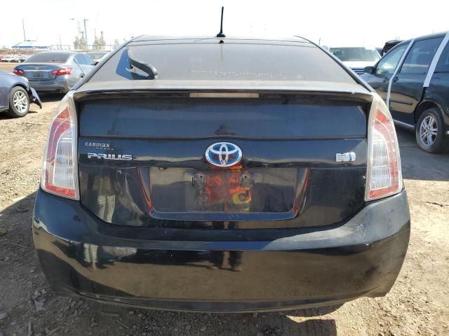 JTDKN3DU6D5639470 - 2013 TOYOTA PRIUS BLACK photo 6