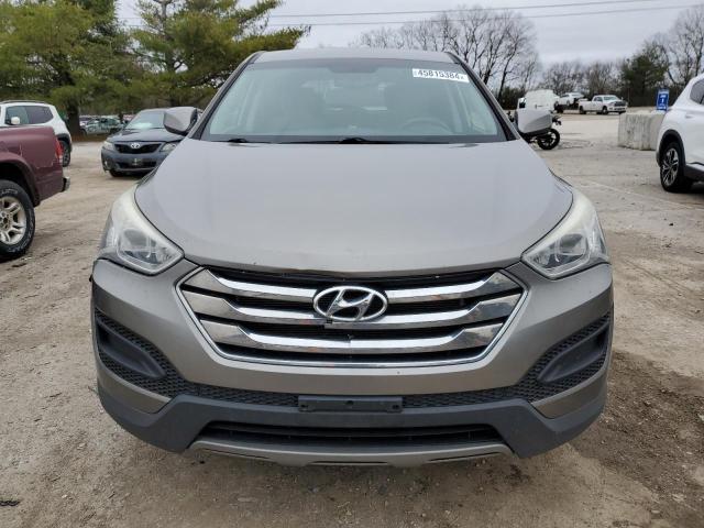 5XYZTDLB8EG145856 - 2014 HYUNDAI SANTA FE S GRAY photo 5