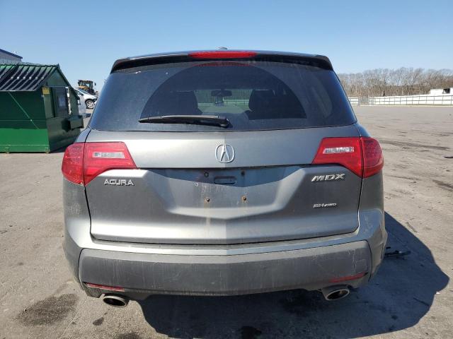 2HNYD28298H511524 - 2008 ACURA MDX GRAY photo 6