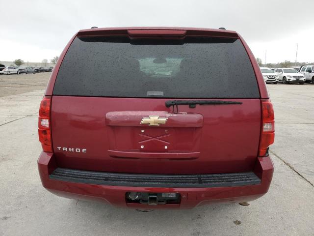 1GNFC13J87R110898 - 2007 CHEVROLET TAHOE C1500 BURGUNDY photo 6