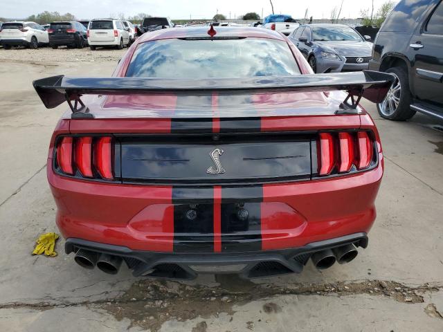 1FA6P8SJ2L5503665 - 2020 FORD MUSTANG SHELBY GT500 RED photo 6