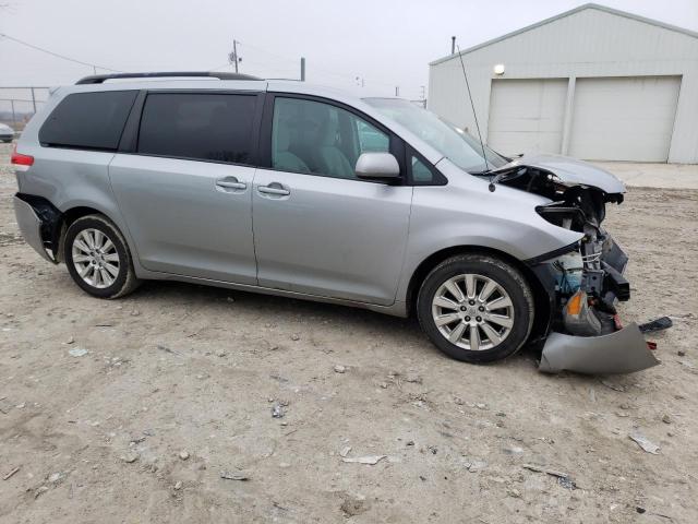 5TDJK3DC7BS013364 - 2011 TOYOTA SIENNA LE SILVER photo 4