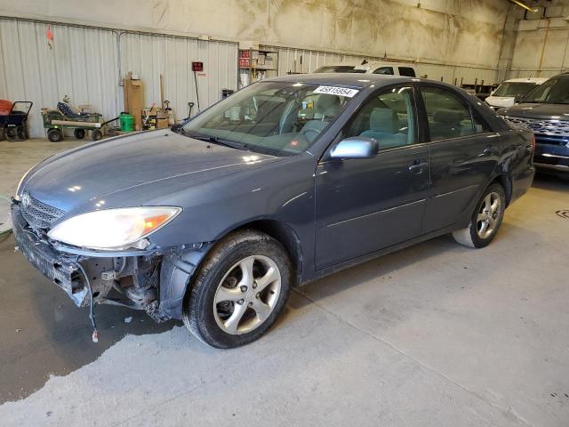 4T1BE32K44U868619 - 2004 TOYOTA CAMRY LE BLUE photo 1