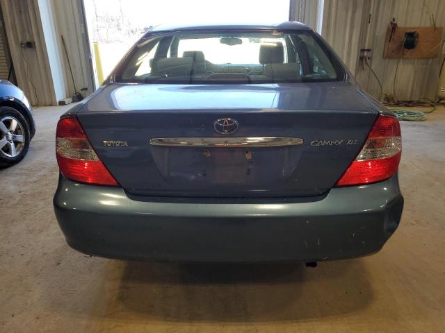 4T1BE32K44U868619 - 2004 TOYOTA CAMRY LE BLUE photo 6