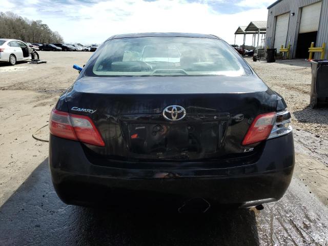 4T1BE46K29U268401 - 2009 TOYOTA CAMRY BASE BLACK photo 6