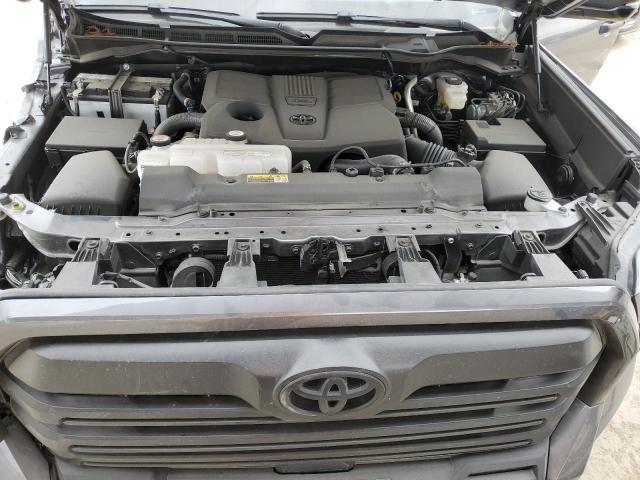 5TFLA5DB4PX086482 - 2023 TOYOTA TUNDRA CREWMAX SR GRAY photo 11