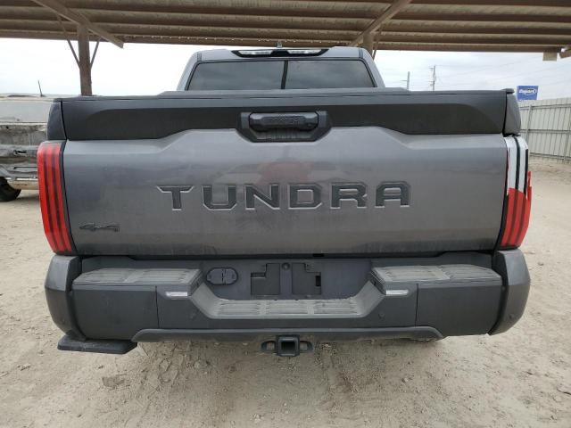 5TFLA5DB4PX086482 - 2023 TOYOTA TUNDRA CREWMAX SR GRAY photo 6