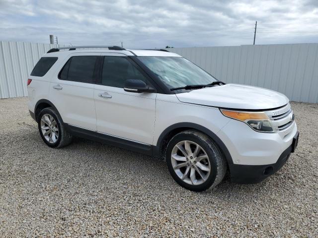 1FMHK7F88CGA03772 - 2012 FORD EXPLORER LIMITED WHITE photo 4