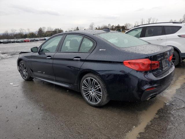 WBAJB1C59JB084267 - 2018 BMW 530XE BLUE photo 2