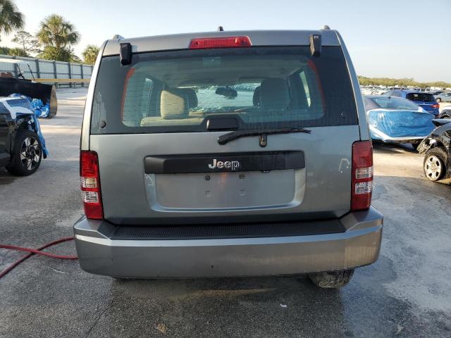 1C4PJLAK9CW116716 - 2012 JEEP LIBERTY SPORT GRAY photo 6