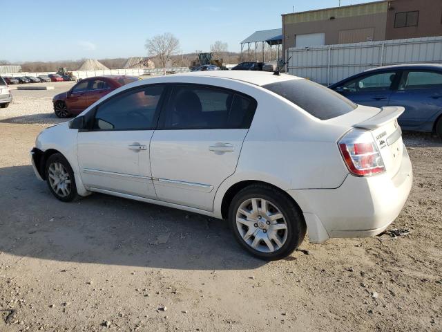 3N1AB6AP2BL695362 - 2011 NISSAN SENTRA 2.0 WHITE photo 2