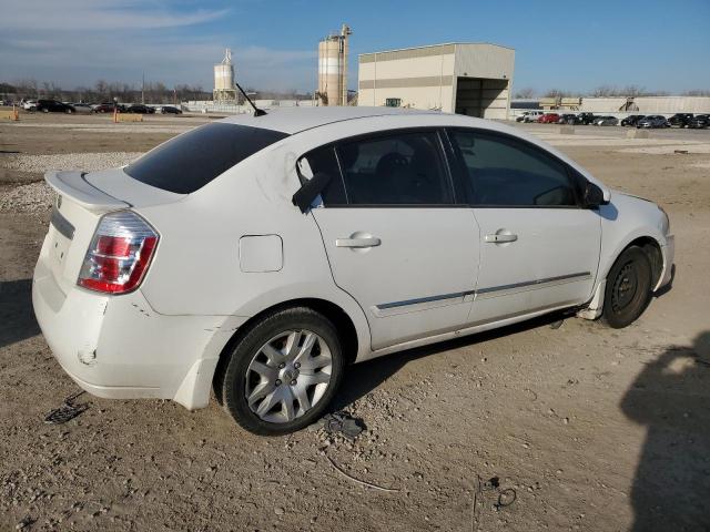 3N1AB6AP2BL695362 - 2011 NISSAN SENTRA 2.0 WHITE photo 3