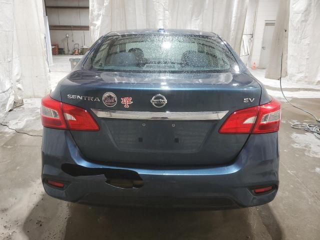 3N1AB7AP5GY297160 - 2016 NISSAN SENTRA S BLUE photo 6