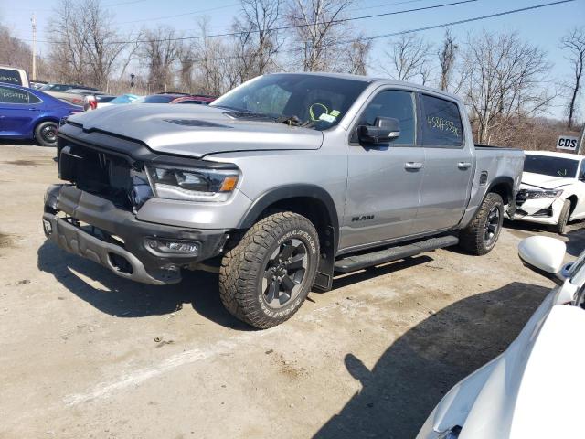 1C6SRFLT4MN525070 - 2021 RAM 1500 REBEL SILVER photo 1