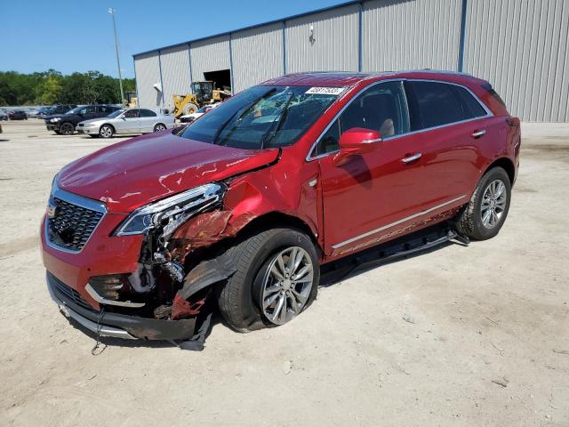 1GYKNCRS3MZ135243 - 2021 CADILLAC XT5 PREMIUM LUXURY RED photo 1