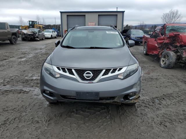 JN8AZ1MU4EW418809 - 2014 NISSAN MURANO S GRAY photo 5