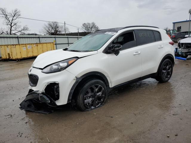 KNDP63AC7N7987413 - 2022 KIA SPORTAGE S WHITE photo 1