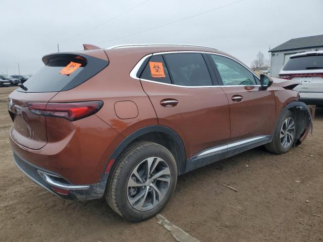 LRBFZNR48ND116113 - 2022 BUICK ENVISION ESSENCE ORANGE photo 3