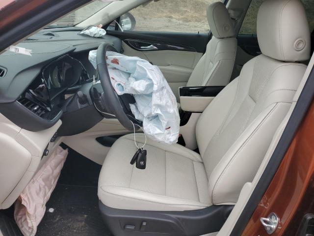 LRBFZNR48ND116113 - 2022 BUICK ENVISION ESSENCE ORANGE photo 7