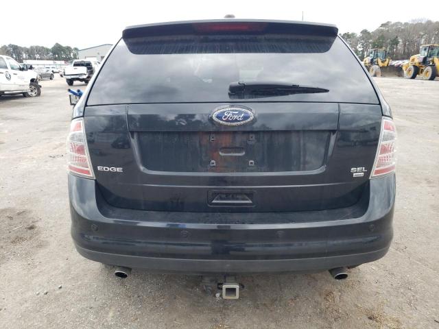 2FMDK4JC4ABA06214 - 2010 FORD EDGE SEL BLACK photo 6