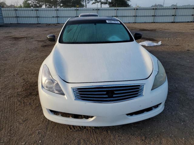 JN1CV6EL4AM153255 - 2010 INFINITI G37 WHITE photo 5