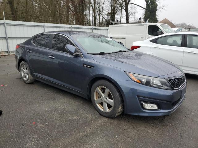 5XXGM4A77FG424188 - 2015 KIA OPTIMA LX BLUE photo 4