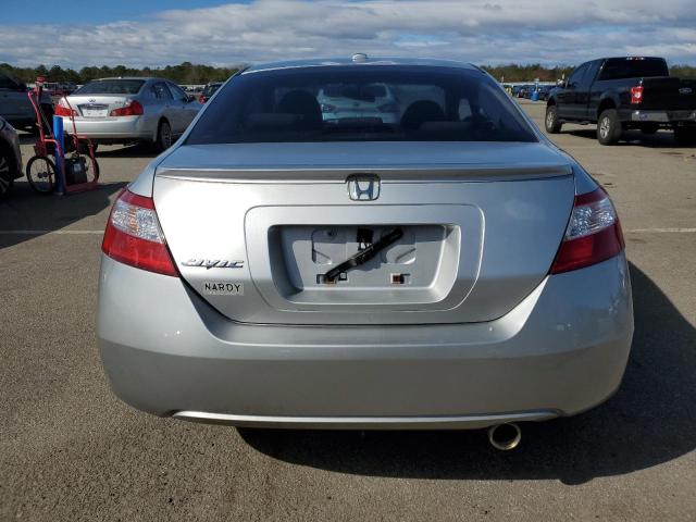 2HGFG12807H508264 - 2007 HONDA CIVIC EX SILVER photo 6