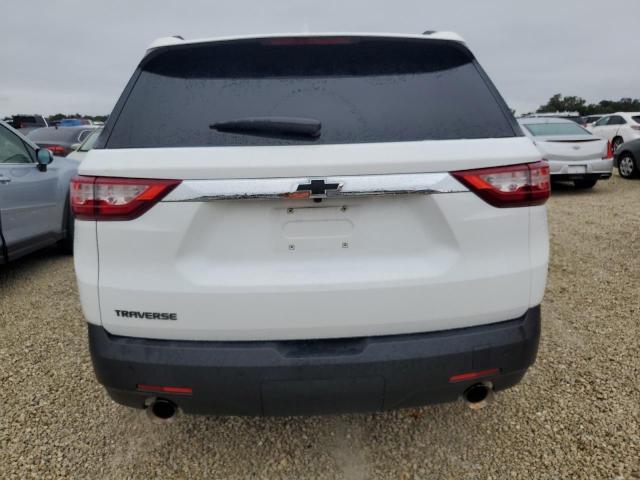 1GNERHKW2KJ298017 - 2019 CHEVROLET TRAVERSE LT WHITE photo 6