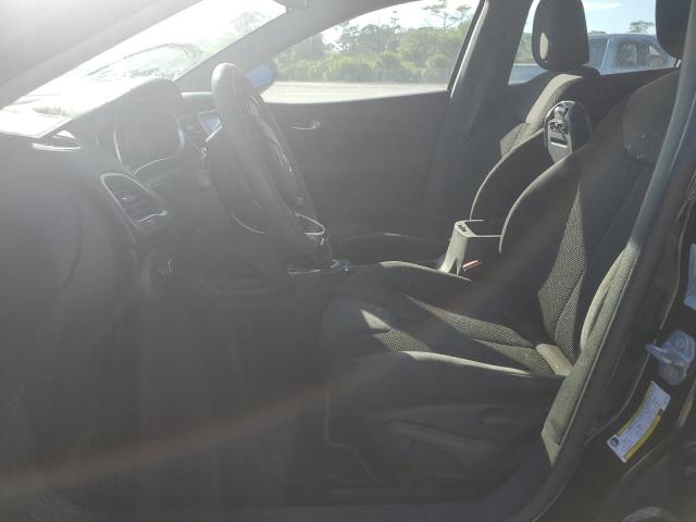 1C3CDFAA3FD301752 - 2015 DODGE DART SE შავი ფოტო 7