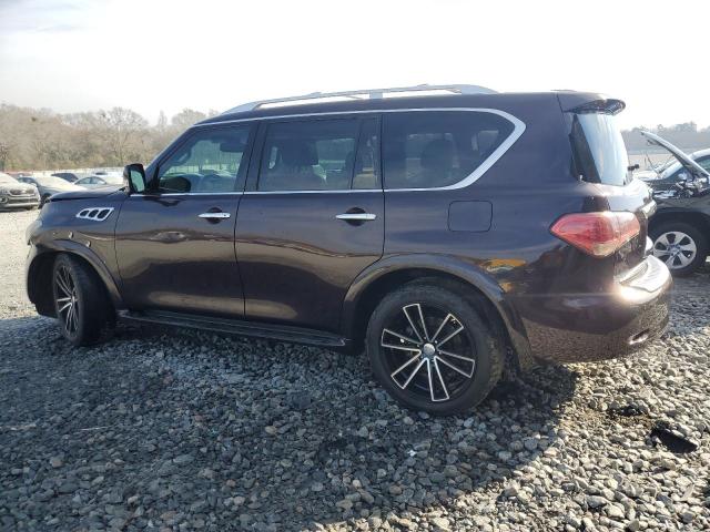 JN8AZ2NF3B9503320 - 2011 INFINITI QX56 PURPLE photo 2