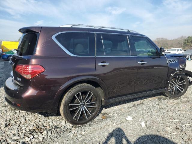 JN8AZ2NF3B9503320 - 2011 INFINITI QX56 PURPLE photo 3