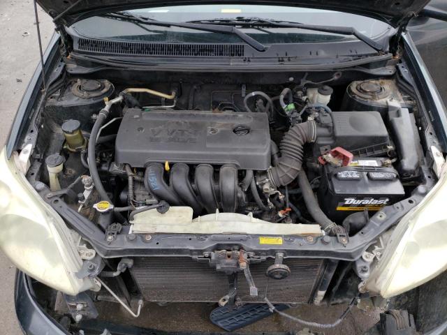 2T1KR32E35C323383 - 2005 TOYOTA COROLLA MA XR GRAY photo 11