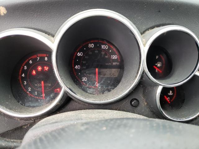 2T1KR32E35C323383 - 2005 TOYOTA COROLLA MA XR GRAY photo 9