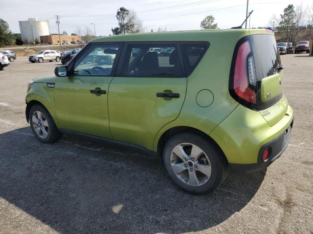 KNDJN2A20J7897105 - 2018 KIA SOUL GREEN photo 2