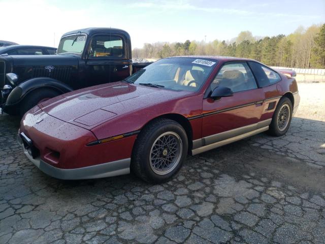 1G2PG1194HP238342 - 1987 PONTIAC FIERO GT RED photo 1